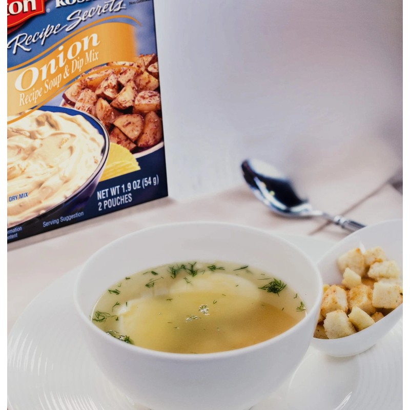 Gefen Lipton Passover Onion Soup and Dip Mix Convenient Flavorful