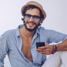 Rimerakea Sunglasses Light Blue Polarized Driving, [E] Light blue