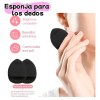 45pzs Brochas Maquillaje Base Profesional Kit Con Esponjas