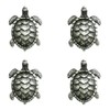 BOLWHAO Feijinmao 4 pcs Ocean Turtle Drawer knobs Turtle Metal