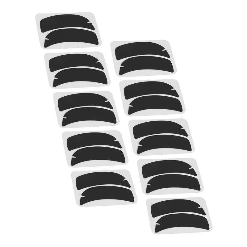 10 Pairs Eyelash Extension Under Eye Gel Pads Notch Flexible