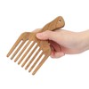 Wooden Comb Sandalwood Prevent Static Scalp Massage Coarse Teeth Hair