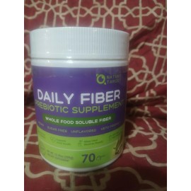 NATURE TARGET Daily Fiber Supplement - Soluble Prebiotic Powder for Gut Health. 12-27