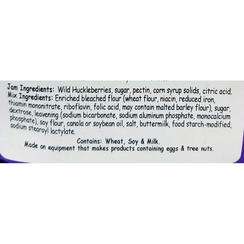 Wild Huckleberry Waffle Mix