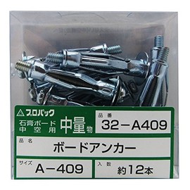 WAKAI 32A409 409 Board Anchors, 12 Pieces