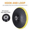 sourcing map 6 Inch Hook and Loop Sanding Disc Pads