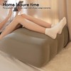 PRITOK Inflatable Leg Lift Cushion: Inflatable Footrest Cushion for Travel,