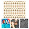50 Set Leather Fasteners Kit Rivets for Binding Belt Strap