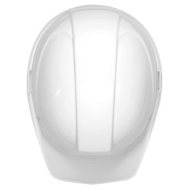 uvex superboss Safety Helmet | for the Construction Site | Industrial Protective Helmet DIN EN 397 | Construction Helmet in Unisize | Ventilated | Work Helmet - White