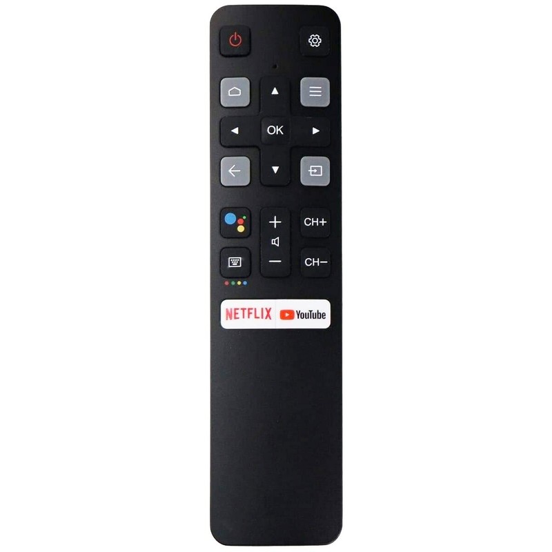 Remote Control (RC802V FNR1) Replacement for All TCL Android 4K