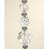 Clear Silvery Rhinestone Light Chain/Fan Pull Chain