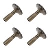 RTNLIT Lamp Switch Knob Replacement, Turn On/Off Socket Knobs Metal