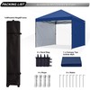 ABCCANOPY Easy Pop up Canopy Tent with 2 Sidewalls for