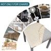 SearchI Waterproof Seat Covers for Dining Room Chairs Stretch Jacquard