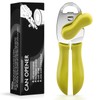 Tin Opener, Lychico 4-in-1 Can Opener Handheld Heavy Duty Stainless