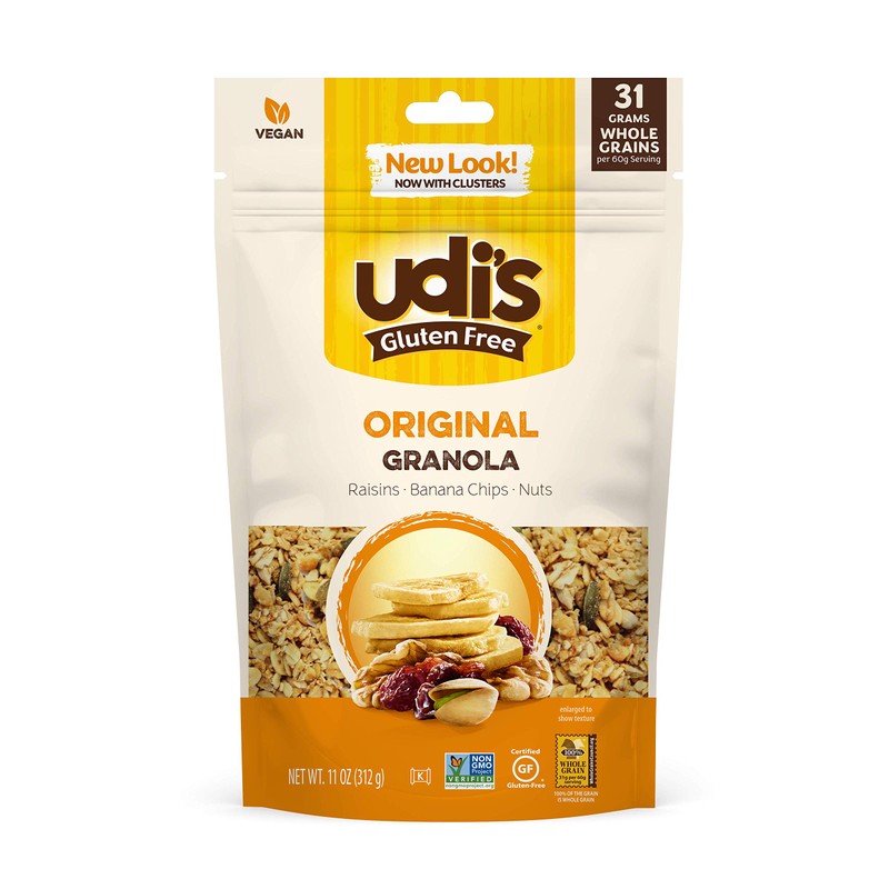 Udi's Gluten Free Original Granola, Dairy Free and Egg Free,