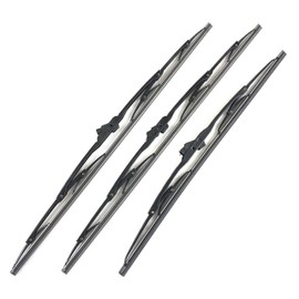 Front + Rear Wiper Blade Set for 1995-2002 P38 Range Rover