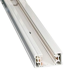 JESCO Lighting H1TR4-WT 4-Ft Single Circuit H Track - White