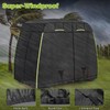 600D Oxford 2/2+2/4 Passenger Golf Cart Cover Fits EZGO, Club