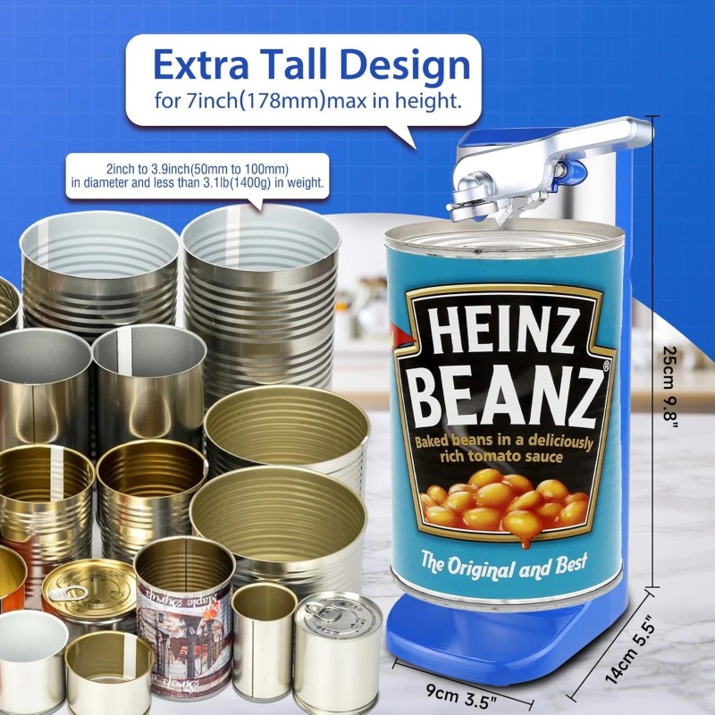 Davivy Heavy Duty Electric Commercial Can Opener Automatic Smooth Edge