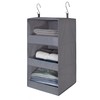 GRANNY SAYS 3-Shelf Hanging Closet Organizer, Pack of 1 Hanging