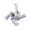 Adjustable Direction E27 Bulb Adapter,7.2cm Socket Holder for Fluorescent Bulbs,5