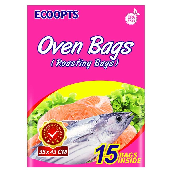 ECOOPTS Oven Bags Cooking Roasting Bags for Chicken Meat Ham