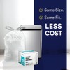 Plasticplace Custom Fit Trash Bags, Compatible with simplehuman Code D