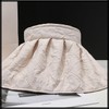 White Fang CA785 Women's Visor Cap, Folding, Hat, Outdoor, Fishing,