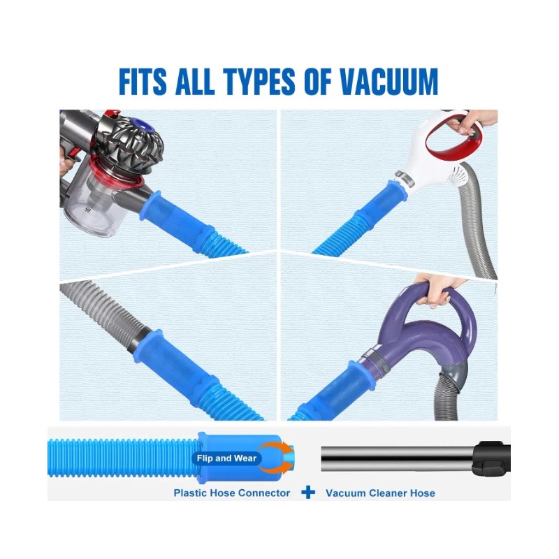 Unbranded Dryer Vent Cleaning Kit - Vacuum Hose Attachment for