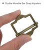 sourcing map 8Pcs Metal Adjuster Slide Buckles, 30mm Webbing Strap