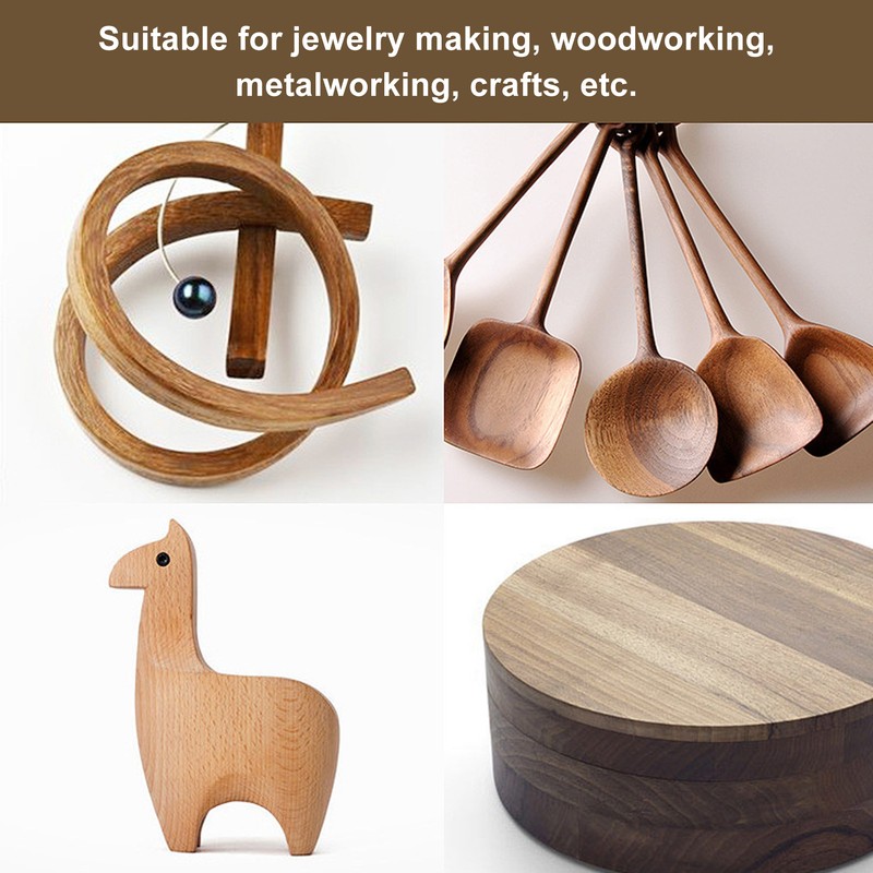 Mini Woodworking Hand Saw U Shape Wooden Handle Coping Saw