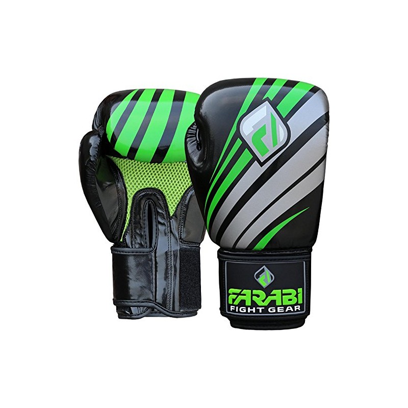 Farabi Boxing Gloves Training Sparring Punching Bag Focus Pads Training