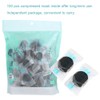 100Pcs/Pack Bamboo Charcoal Disposable Skin Care Compressed Face Mask DIY