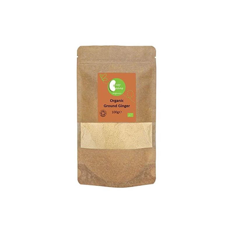 Organic Ginger Ground - Certified Organic - by Busy Beans