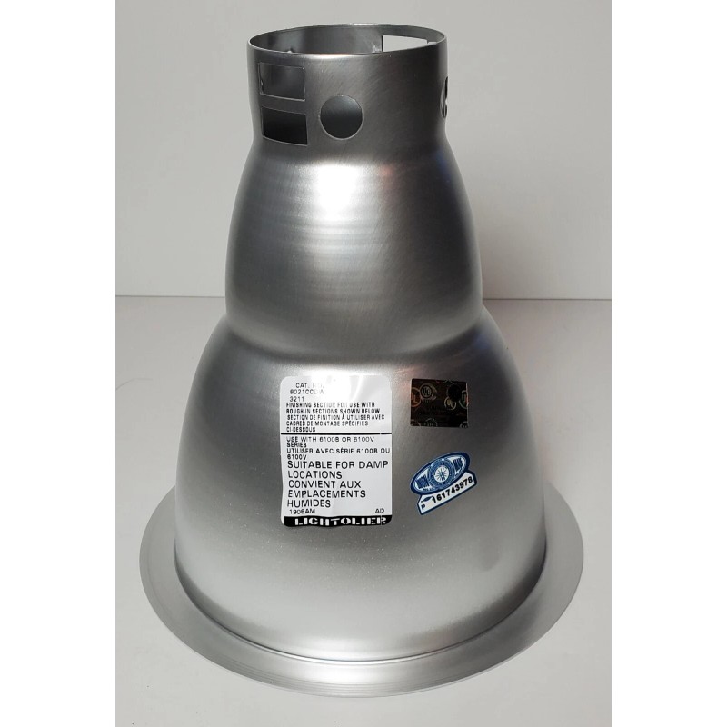 Lightolier PHILPIPS LIGHTOLIER RECESSED DOWNLIGHT 6" CALCULITE NEW 8021CCDW