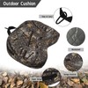 Portable Camouflage Concave Seat Cushion Outdoor Camping Hunting Seat Mat