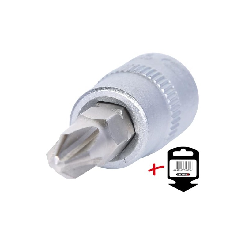 KS Tools 911.1416 E 1/4 Bit Socket PH2