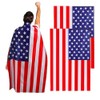 LKQBBSZ 4th of July American Flag Cape for Adult with