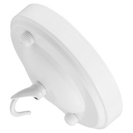 VILLFUL Heavy Duty Pendant Plate Ceiling Canopy with Hook Lamp Fixture Support Plate for Home Office Commercial Spaces Easy Installation Multifunctional Use Elegant Design