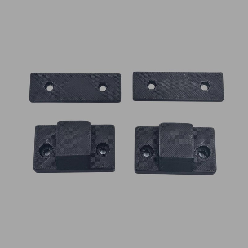 EMALPE 2 Pack Technics Replacement Hinge Mount Plates for SL-1200/1210