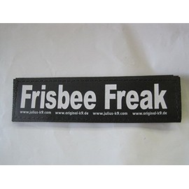 Frisbee Freak (Small) Package of 2 Julius-K9 Labels for K-9 Harnesses