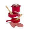 Melissa & Doug Deluxe Wooden Kitchen Accessory Set - Pots