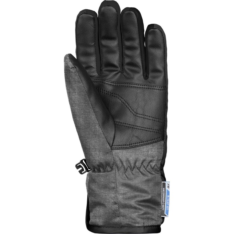 Reusch Children's Dario R-TEX XT Gloves, Black/Black Melange, 3.5