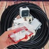 OUNONA Emergency Stop Button Cover Lockout Transparent Push Button Switch