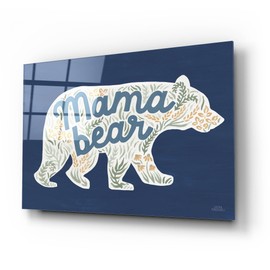 Epic Art 'Lakeside Days Xi Blue' by Laura Marshall Acrylic Glass Wall Art, 24" x 16"