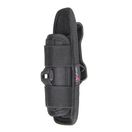 UltraFire Torch, Torch Holder, Elastic Nylon Holster with 360 Degree Rotating Belt Clip (Black)