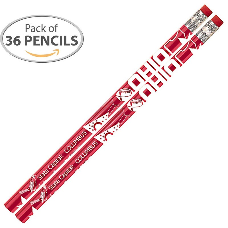 Express Pencils D1537 Ohio - 36 Qty Package - Ohio
