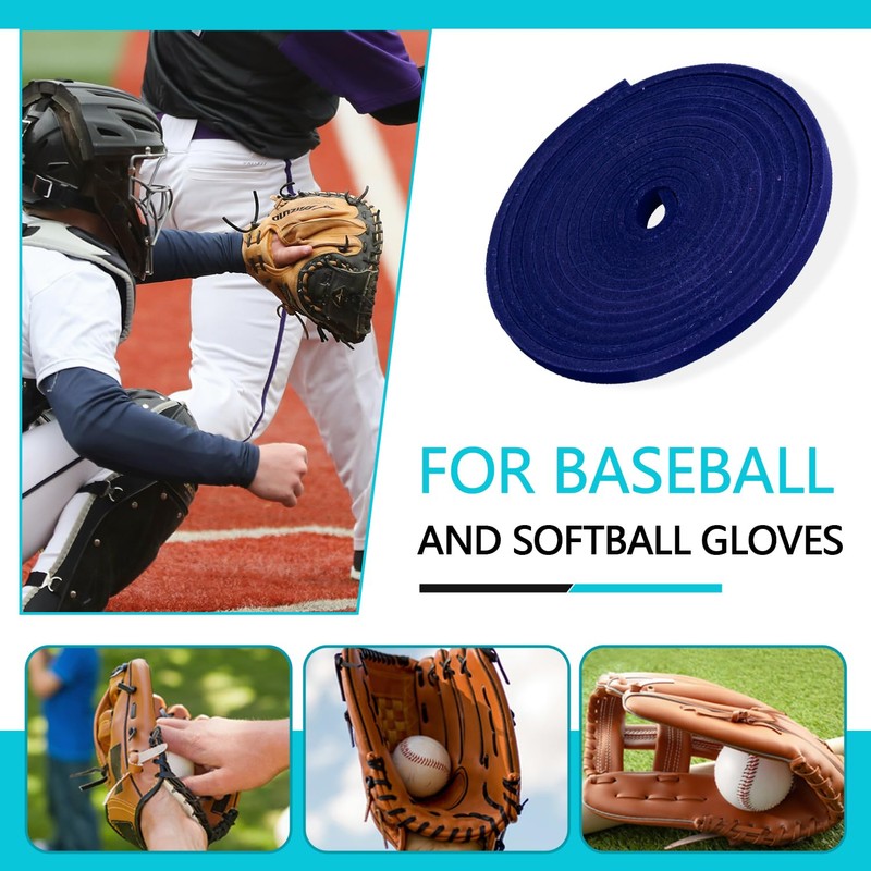 Baseball Glove Lace, Mitt Lace Repair Kit Softball 2 Leather