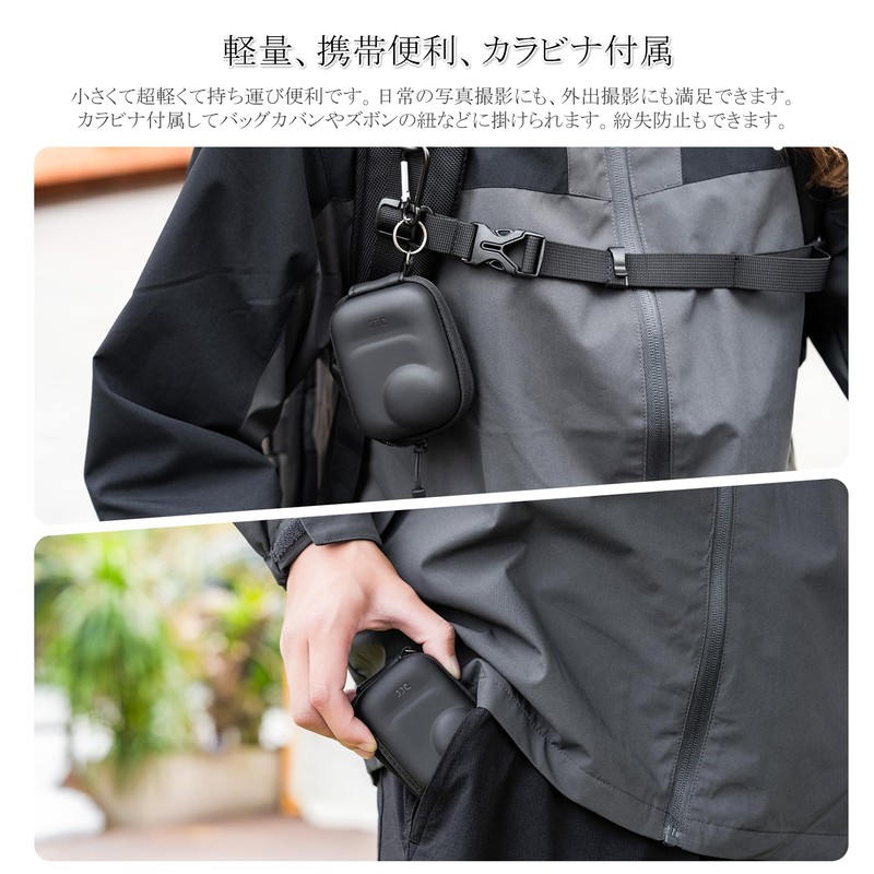 JJC Insta360 GO Ultra Compatible Case, Full Protection, Shock-Proof, Scratch-Proof,